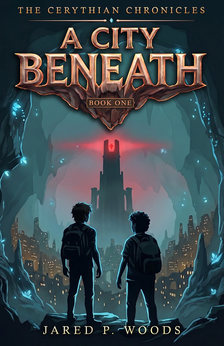 A City Beneath, Book One of The Cerythian Chronicles by Jared P. Woods